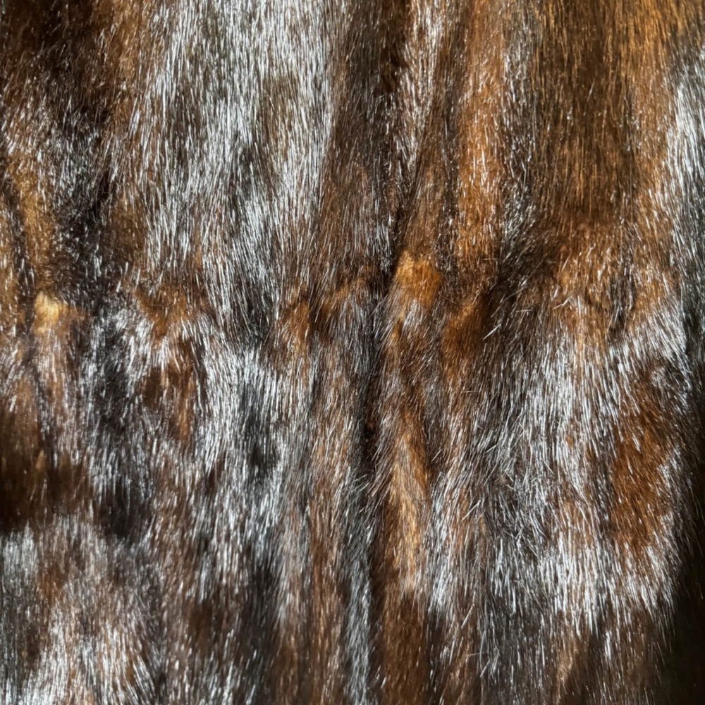 Vintage Mink coat with tear